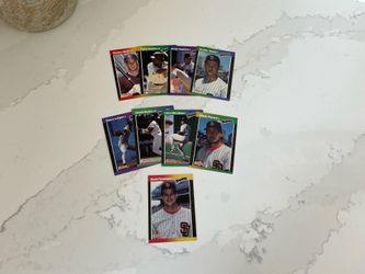 Baseball Trading Cards. 89 Donruss San Diego Padres Lot of 9