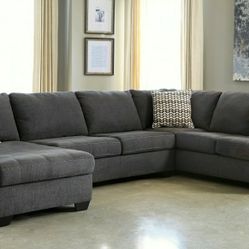 Ambee Slate LAF Sectional

