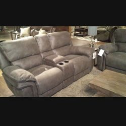 Power Recliner Sofa & Loveseat