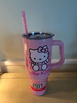 Hello Kitty 40 oz Stainless Steel Tumbler with Handle