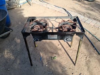 Double Burner Outdoor Propane Stove