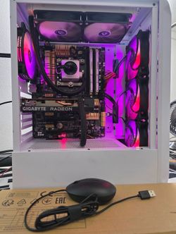 Gaming pc intel i7-4790k, rx 6500 xt, 16 gb ram, ssd, hdd, wifi, keyboard and mouse