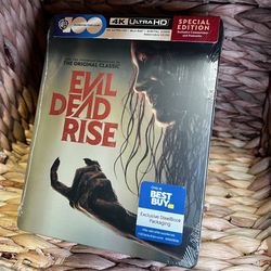 Evil Dead Ride 4K Steelbook - Best Buy Exclusive