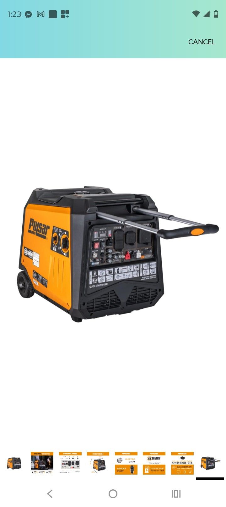 Trifull 9500w Inverter Generator 