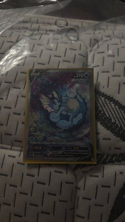 Vaporeon V Pokémon Trading Card