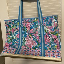 Lily Pulitzer Beach Bag Tote