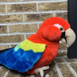 Macaw Plush Stuffed Animal Bird Parrot Large
