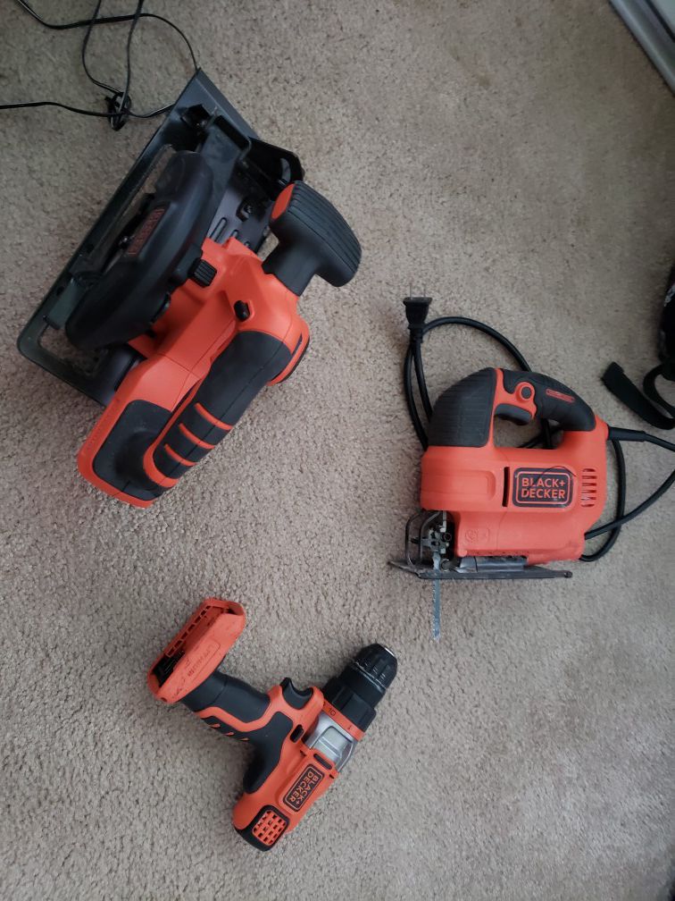 Black and decker power tools