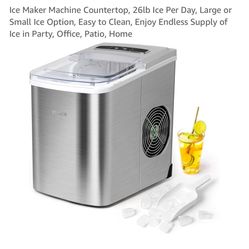 Ice Maker. Color Is Black