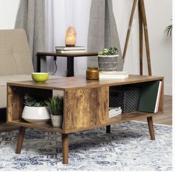 (Still Available) Modern Contemporary Brown Coffee Table