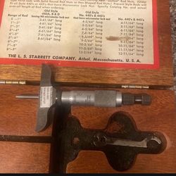 Starrett Depth Micrometer