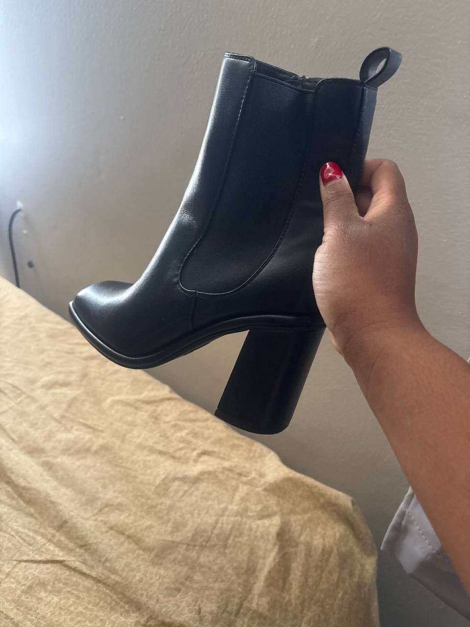 Leather Black Boots