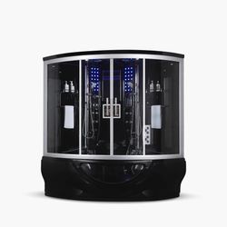 Maya Bath Platinum Comfort Steam Shower Jetted Tub 