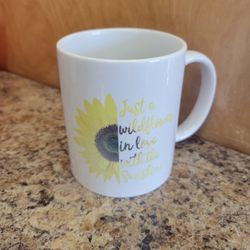 Sunflower 12oz Coffee Mug