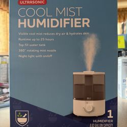Ultrasonic Cool Mist Humidifier