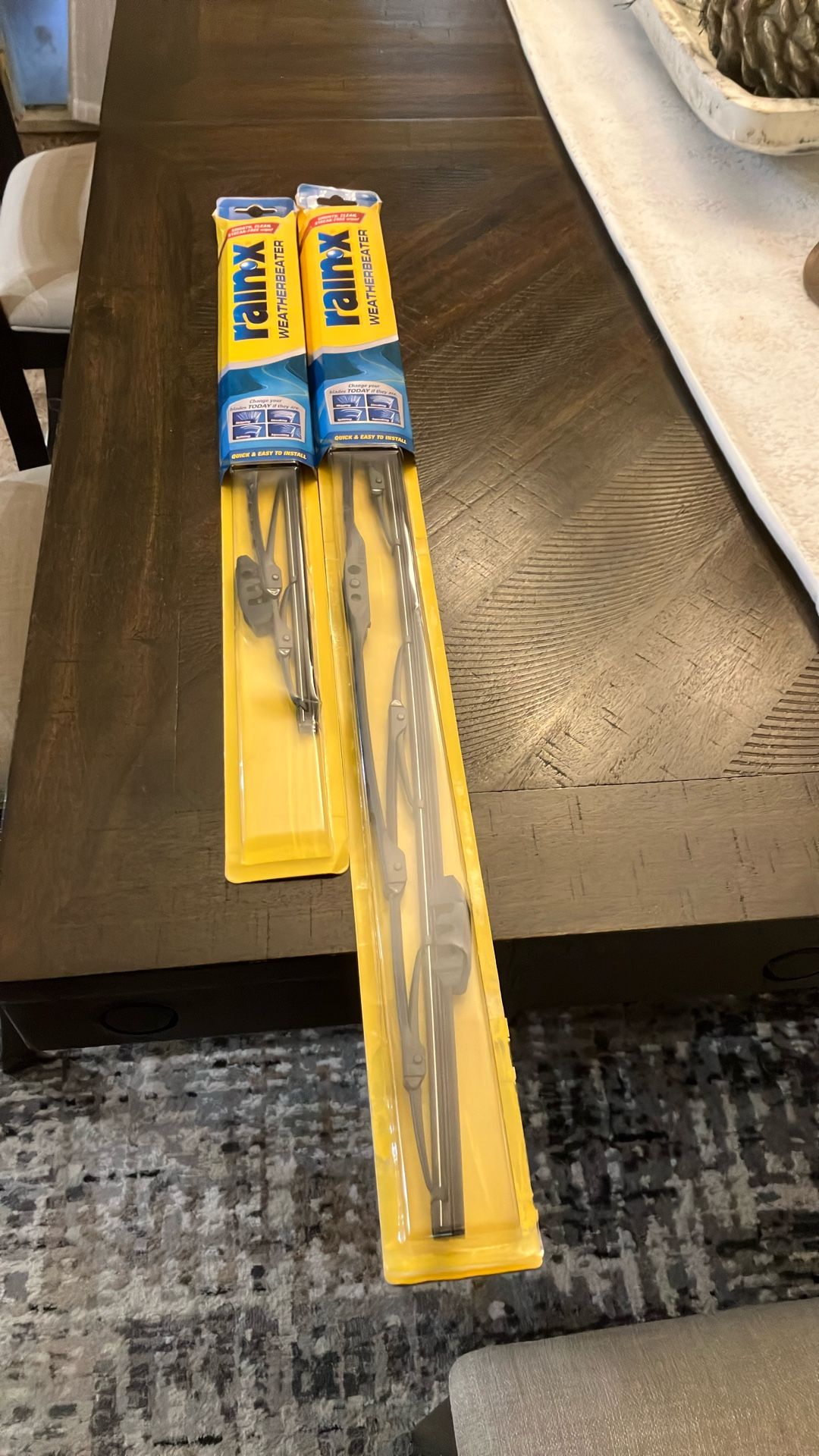 Windshield wiper number 18 and 26