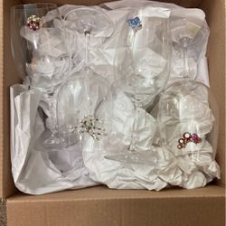 Crate & Barrel Wine Glasses