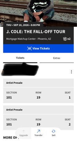 J Cole- The Fall Off Tickets