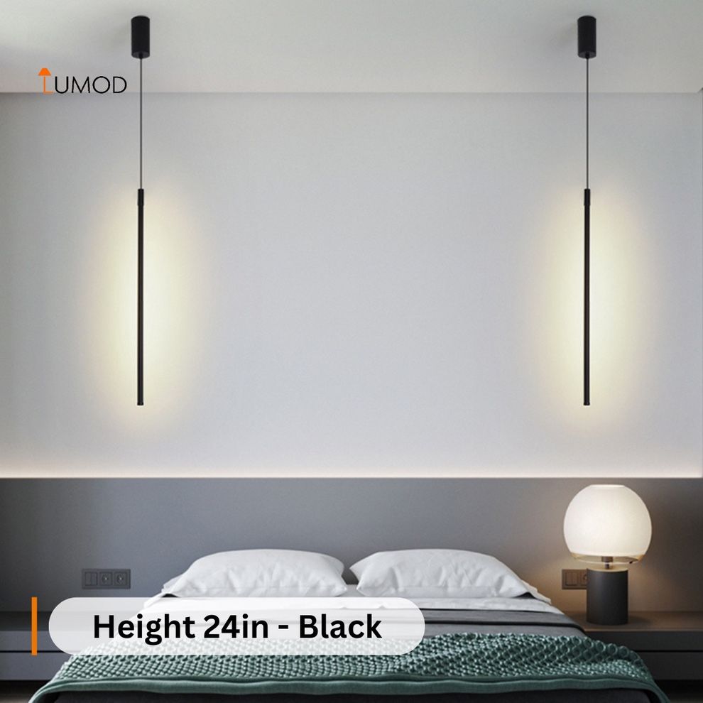 Modern LED Pendant Lights – Set of 2 | Retail $218) 🔥 Brand New!
