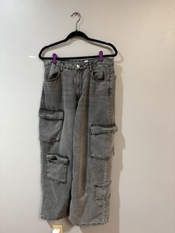 H&M Cargo jeans Grey