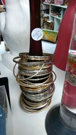 Gold plated......braclets. $3.... Each.