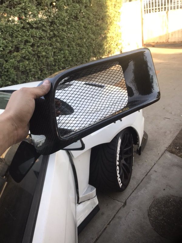 Evo x rexpeed carbon fiber fog light delete