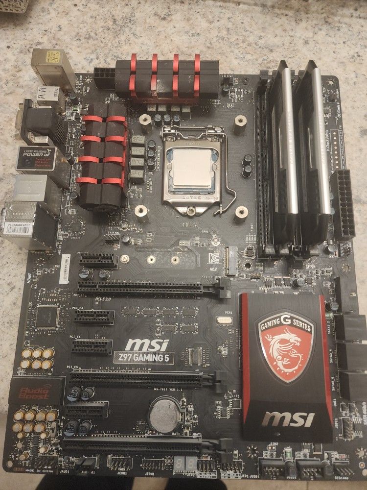 Motherboard CPU Combo