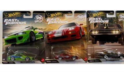Hot Wheels Fast & Furious chase