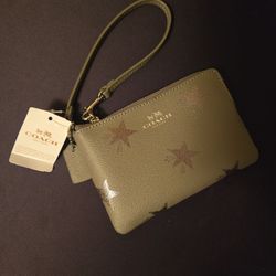 Coach Star Wristlet 