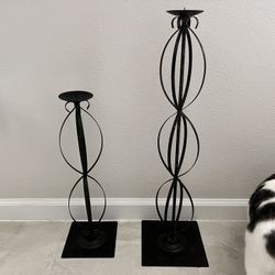Pair Candle Holders 