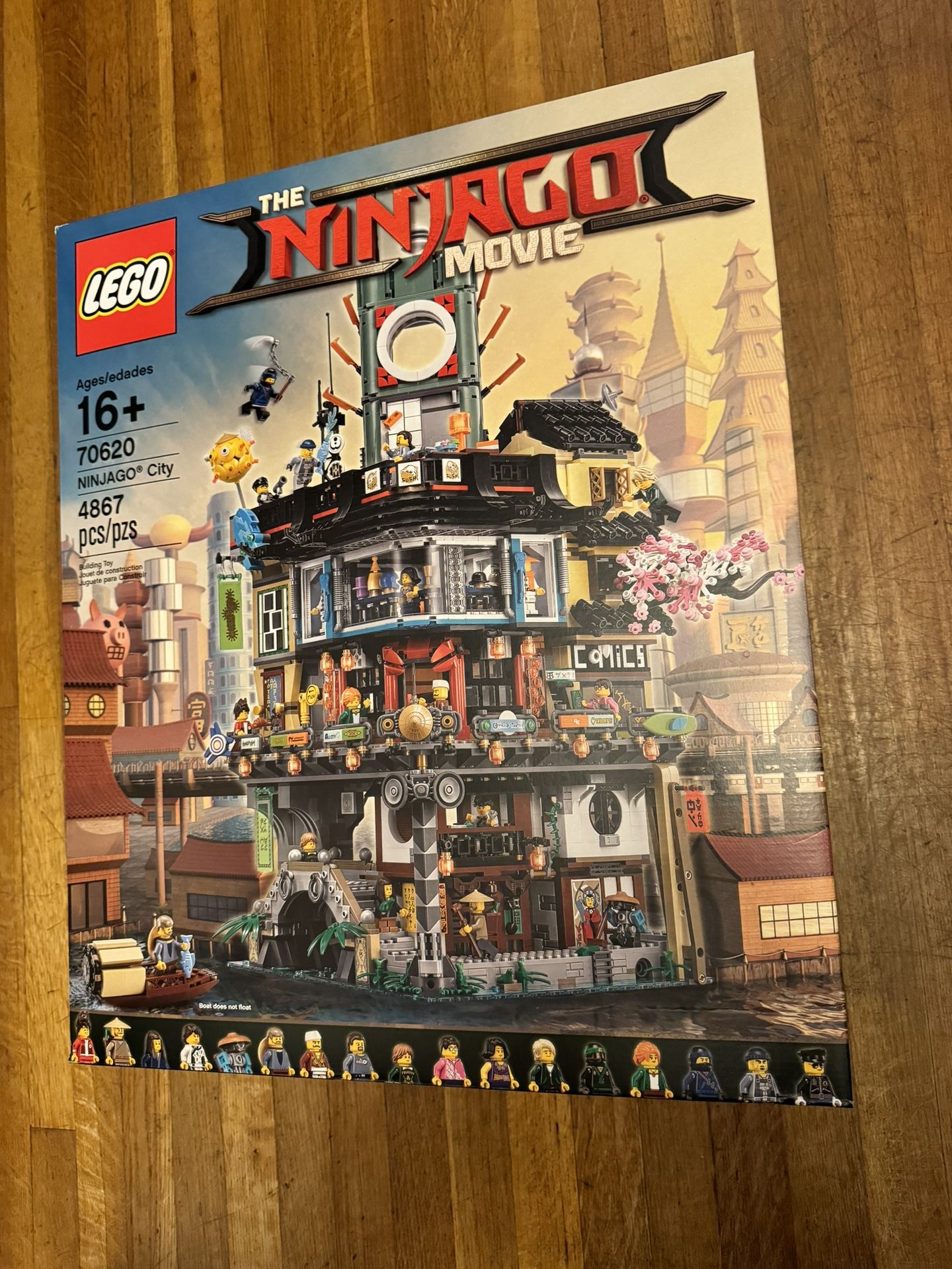 Lego THE NINJAGO MOVIE NINJAGO City (70620) Brand new