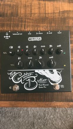 Guitar pre amp Orange