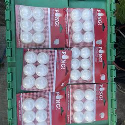 Ping pong balls