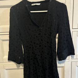 New Black Zara Dress XS 