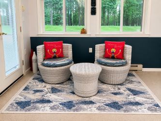 3 Piece indoor/outdoor patio set