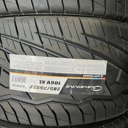 285/35/22 Tires Set 