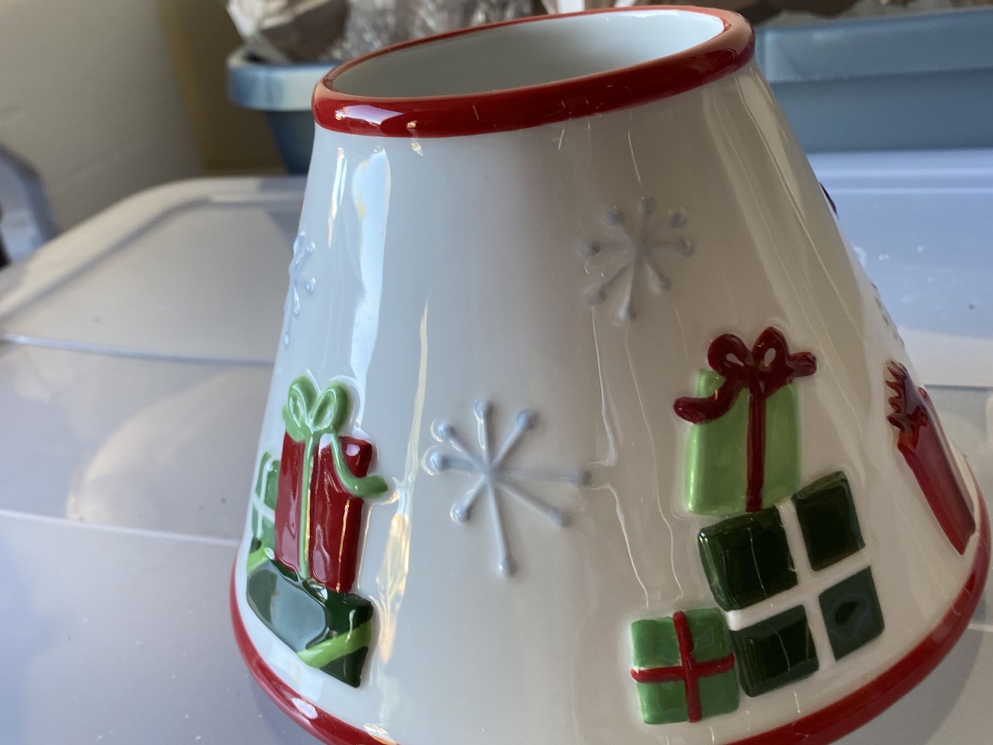Christmas Jar Candle Shade