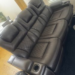 Two piece set couches 