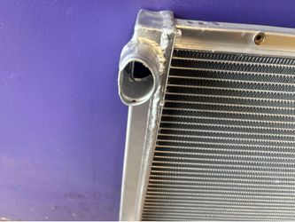Aluminum Radiator Needs Inlet Repair