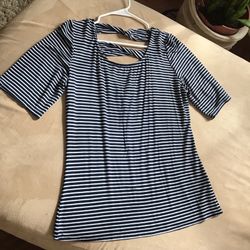 Stitch Fix Market & Spruce Open Back Blouse