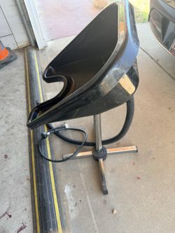 Professional salon shampoo backwash basin