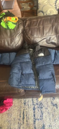 Blue north face
