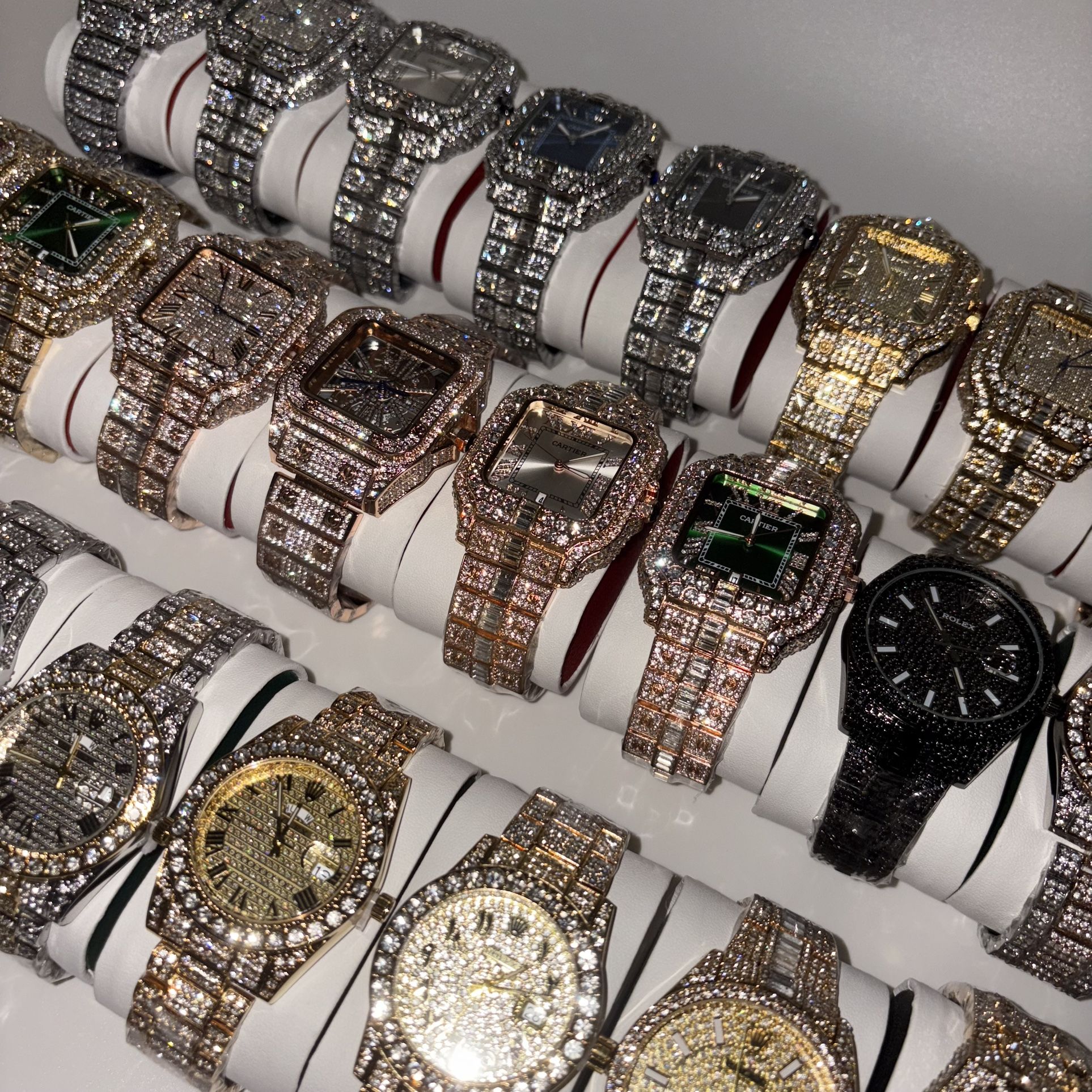 Iced Out Men’s Luxury Watch