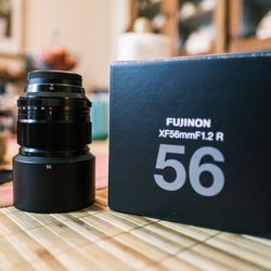 Fujifilm xf56 1.2