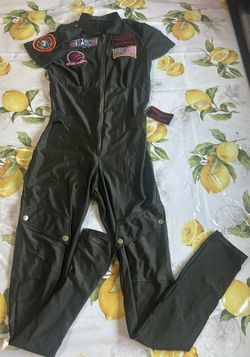 Leg Avenue Women's Top Gun Flight Catsuit