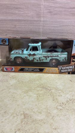 Motor Max 1966 Chevy C10 Fleetside Pickup Die-Cast 1:24