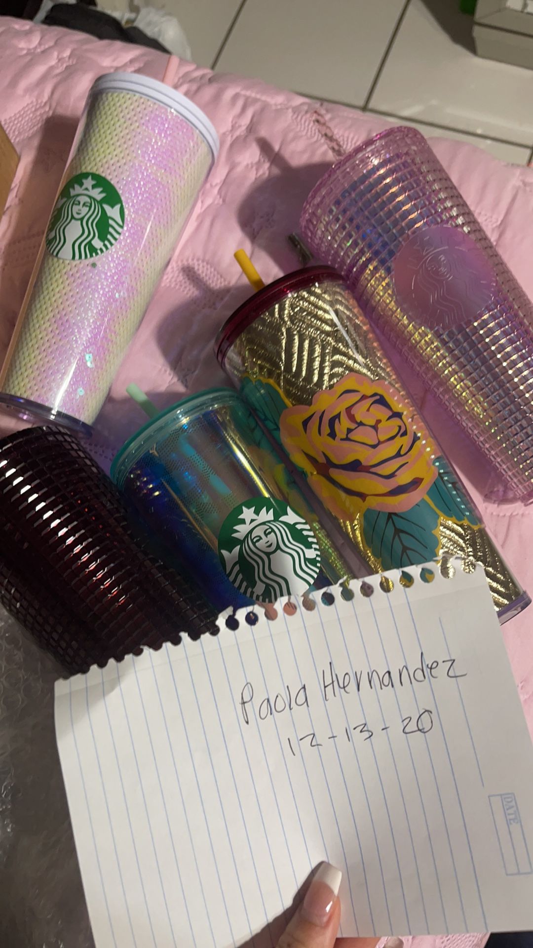 starbucks cups bundle