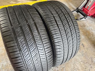 Two Tires 255/40/19 Pirelli Scorpion M-S With 90% Left Excellent Tesla Model Y