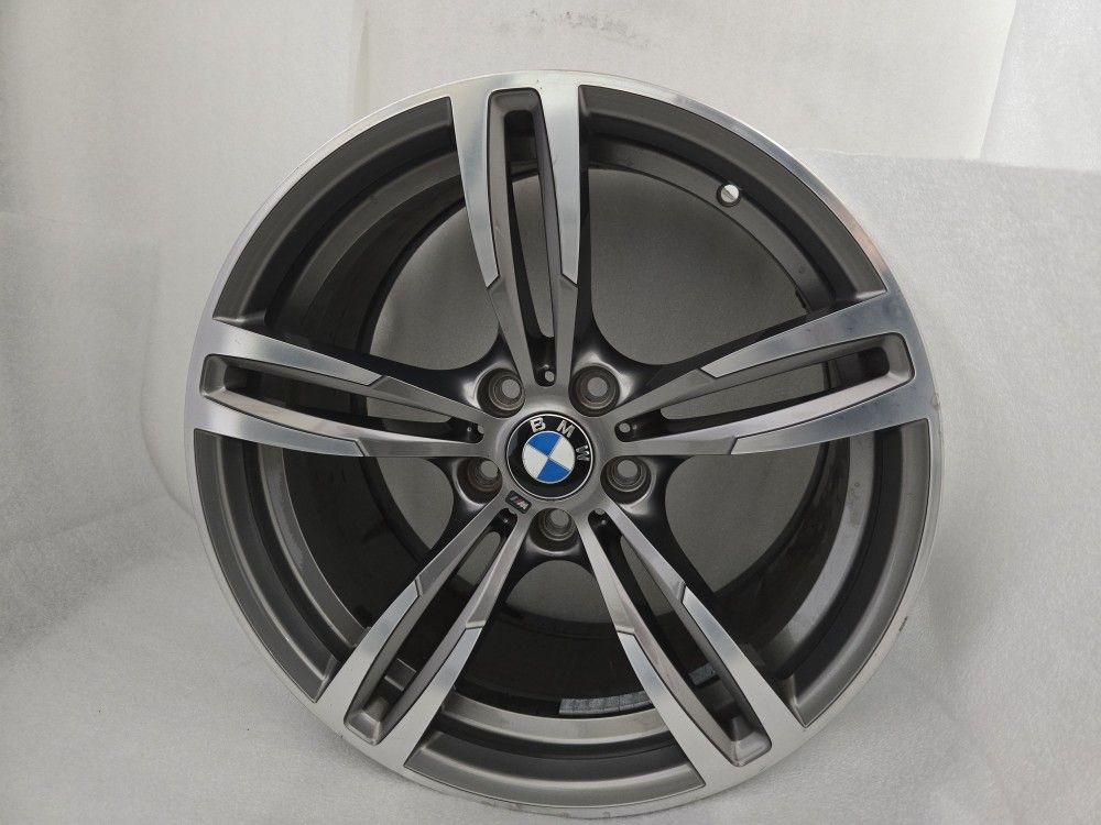 Original 19x10 Grey BMW 437m Wheel Rim OEM M3 M4