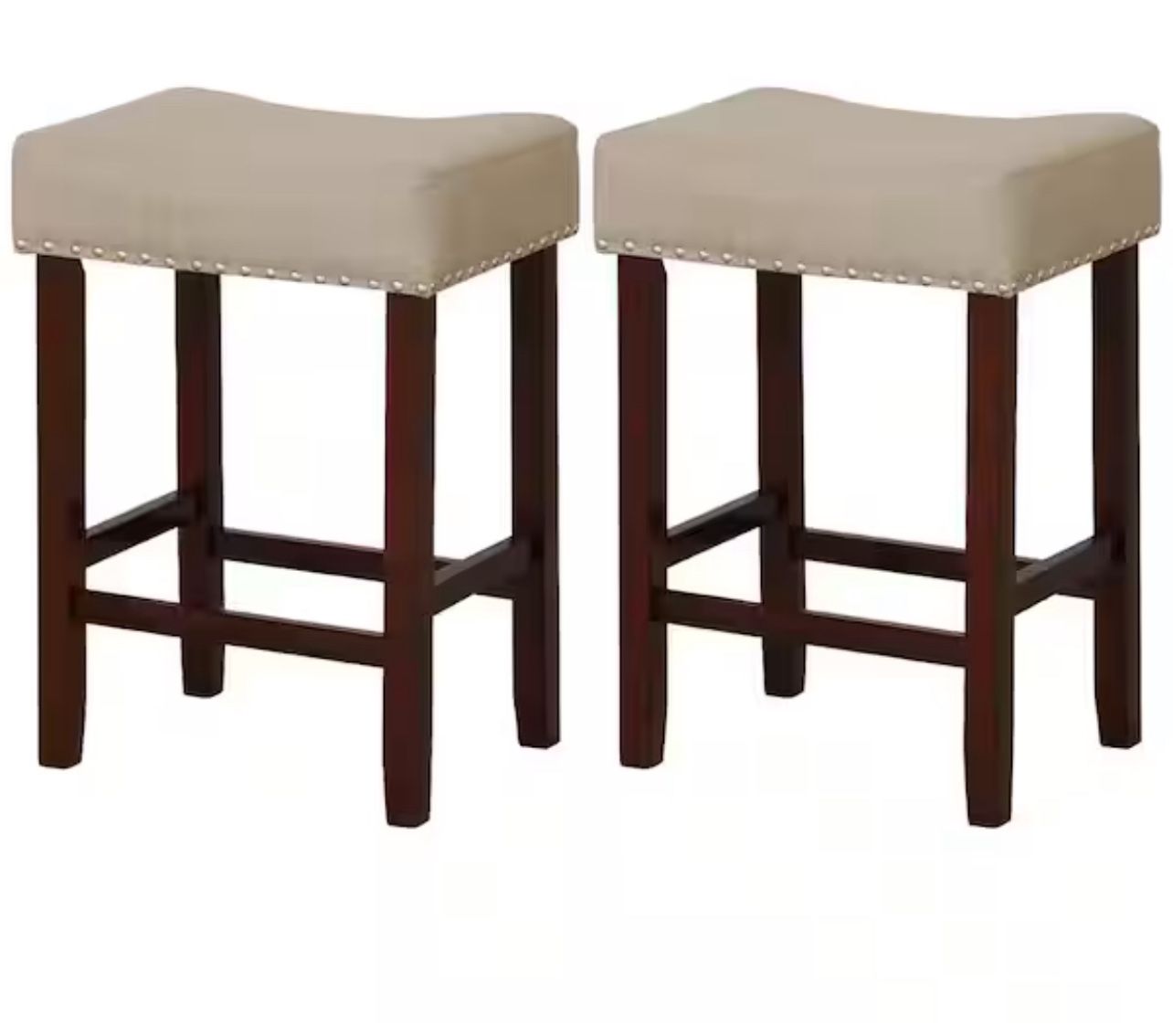 Set Of 2 Bar Stools #2357